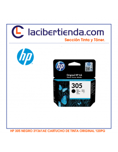 HP Nº305 NEGRO 3YM61AE...