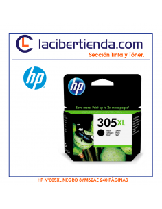 HP Nº305XL NEGRO 3YM62AE...